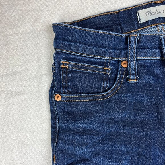 Madewell 9" High-Rise Skinny Jeans in Larkspur Wash Size 24 TENCEL Denim Edition - Picture 7 of 16